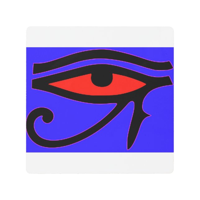 Impresión En Metal Ojo de Horus (Anverso)