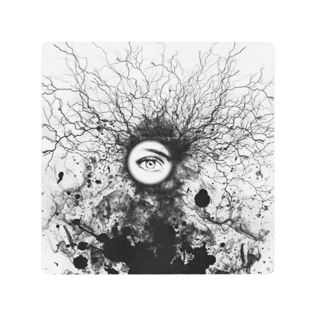 Impresión En Metal Ojo de la imaginación (Anverso)