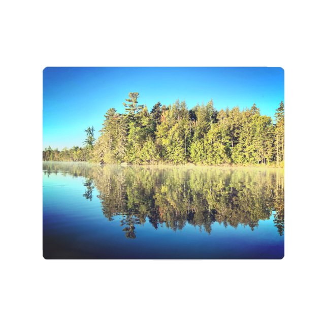 Impresión En Metal Olas de sonido de la naturaleza (Anverso)