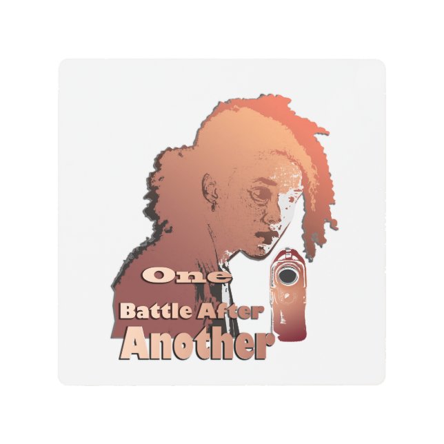 Impresión En Metal One Battle After Another – Cinematic Movie-Inspire (Anverso)