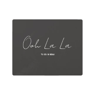 Impresión En Metal Ooh La Wall Art