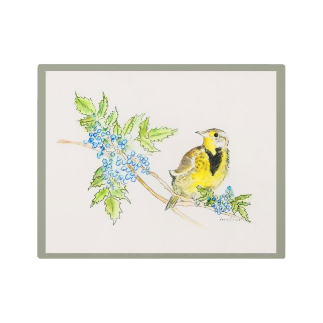 Impresión En Metal Oregón (Anverso)