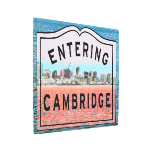 Impresión En Metal Original Design Classic Cambridge
