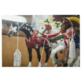 Impresión En Metal Ornamento de Caballo