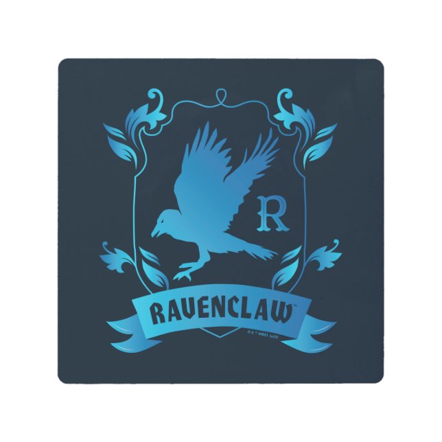 Impresión En Metal Ornate RAVENCLAW™ House Escudo (Anverso)