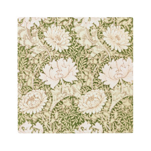 Impresión En Metal Oro de crisantemo, William Morris