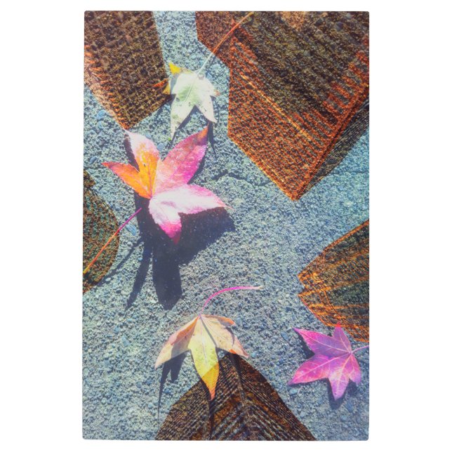 Impresión En Metal Otoño urbano (Anverso)