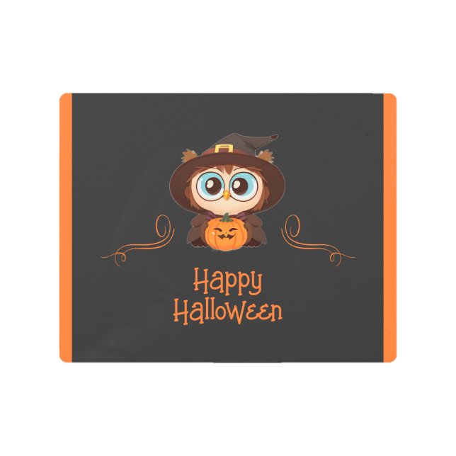 Impresión En Metal Oveja/Otoño/Otoño/Halloween/calabaza (Anverso)