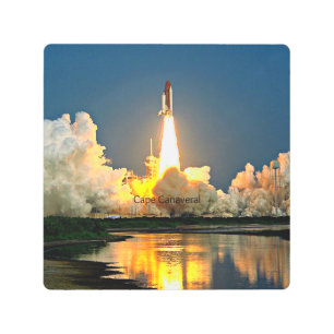 Impresión En Metal Pad de lanzamiento de Florida en Cabo Canaveral