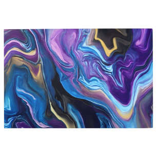 Impresión En Metal Paint Pour Art