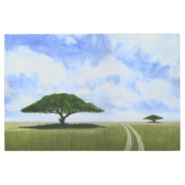 Impresión En Metal Paisaje africano