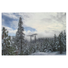 Impresión En Metal Paisaje de nieve