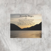 Paisaje de Serenity Prayer Lake Sunset