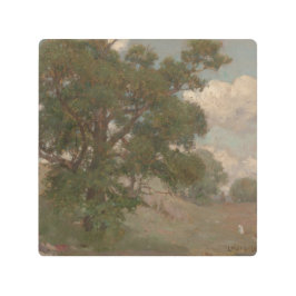 Impresión En Metal Paisaje pastoral Louis Loeb (americano, 1866-1909)