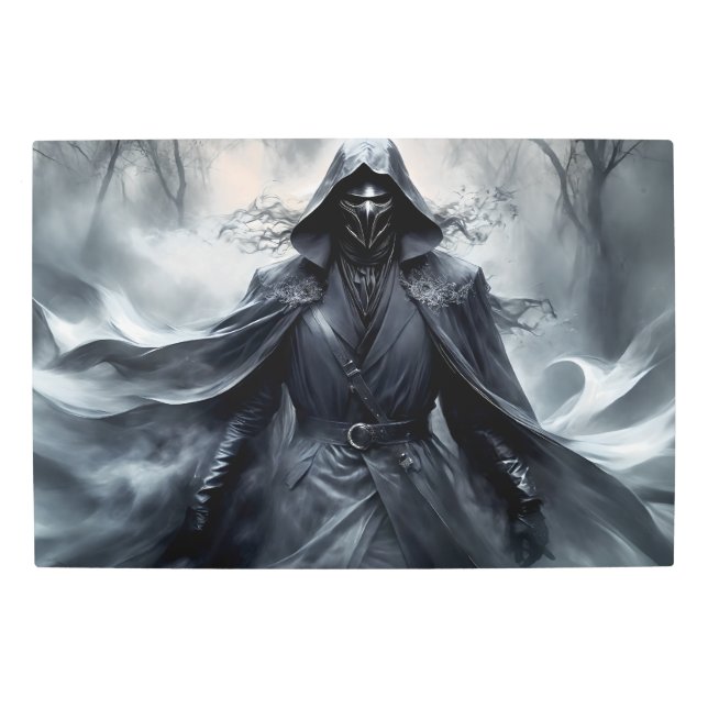 Impresión En Metal Pájaro silencioso de la muerte 11 (Anverso)