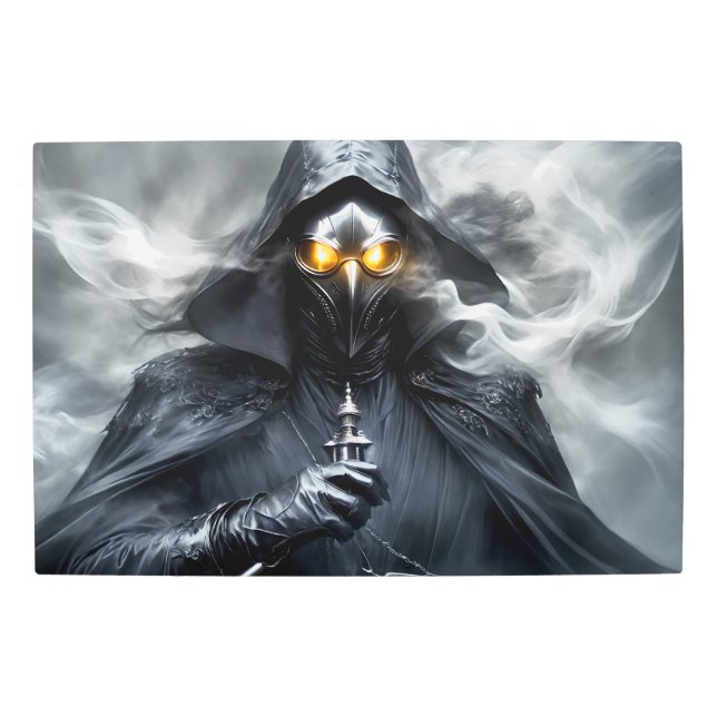 Impresión En Metal Pájaro silencioso de la muerte 12 (Anverso)