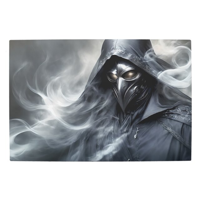 Impresión En Metal Pájaro silencioso de la muerte 16 (Anverso)