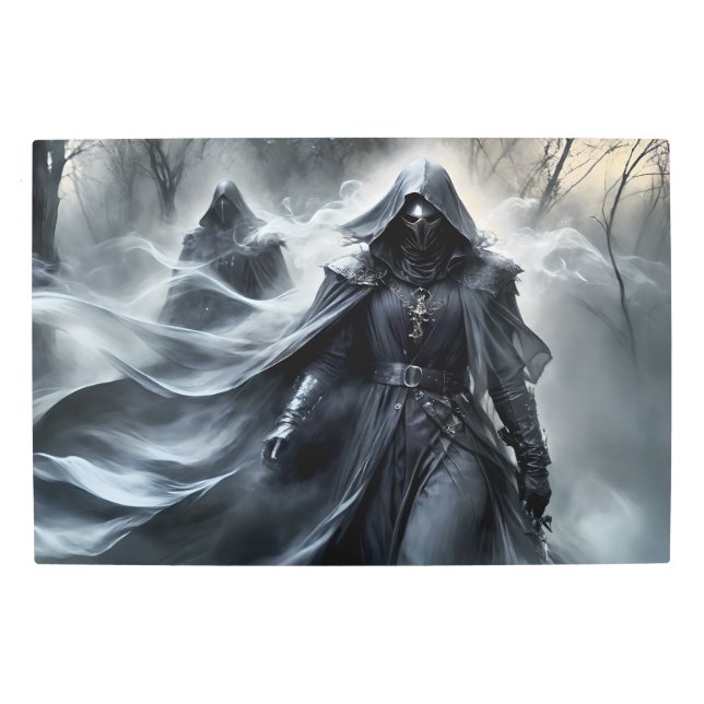 Impresión En Metal Pájaro silencioso de la muerte 9 (Anverso)