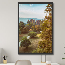 Impresión En Metal Palacio de los Duques de Braganza. Guimaraes, Port