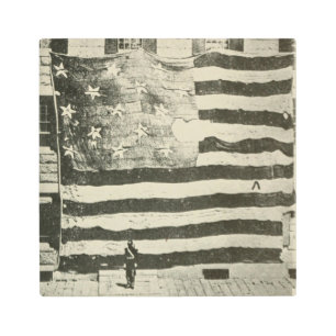 Impresión En Metal Pancarta de Star Spanglage: Bandera estadounidense