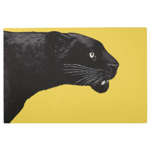 Impresión En Metal Pantera negra por Toshi Yoshida