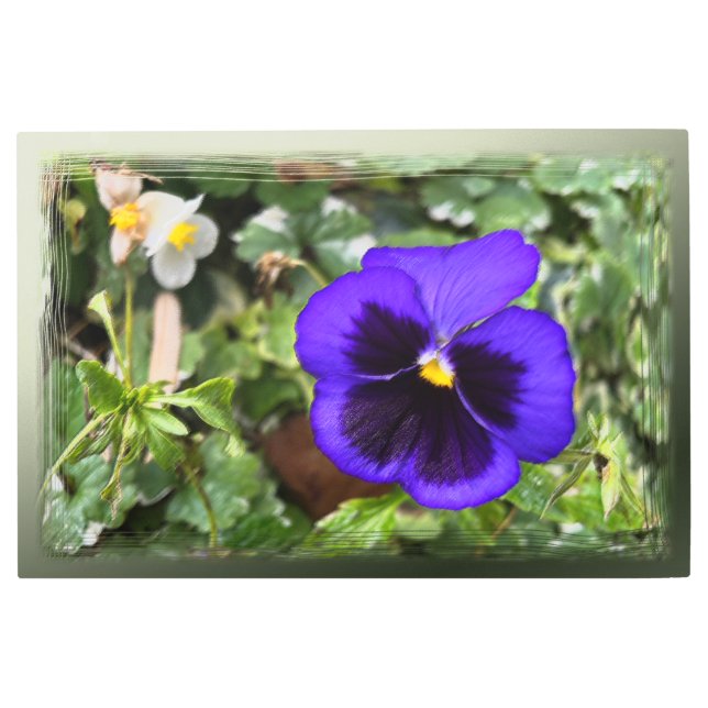 Impresión En Metal Pañuelo morado (Anverso)