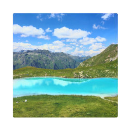 Impresión En Metal Paraíso de montaña