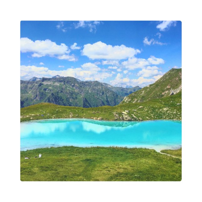 Impresión En Metal Paraíso de montaña (Anverso)