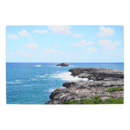 Impresión En Metal Pared Metalizado de la costa de Hawai escénica Art