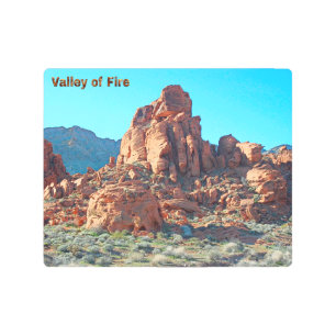 Impresión En Metal Parque Estatal del Valle del Fuego