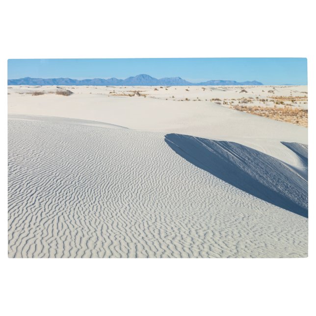 Impresión En Metal Parque nacional de las Arenas Blancas (Anverso)