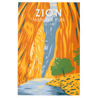 Parque Nacional de Zion, Utah, la cosecha de las e