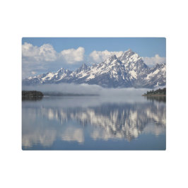 Impresión En Metal Parque nacional del Gran Tetón de Wyoming