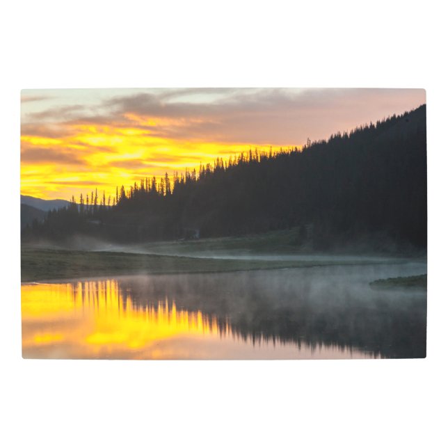 Impresión En Metal Parque nacional Rocky Mountain Colorado (Anverso)