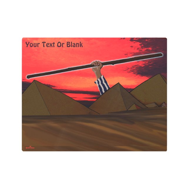 Impresión En Metal Pascua - Entrega (Anverso)