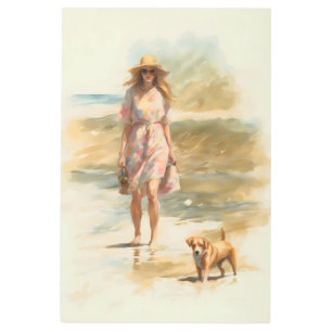 Impresión En Metal Paseo de verano