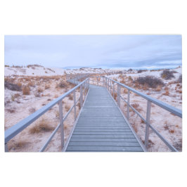 Impresión En Metal Paseo marítimo por el Parque Nacional de las Arena