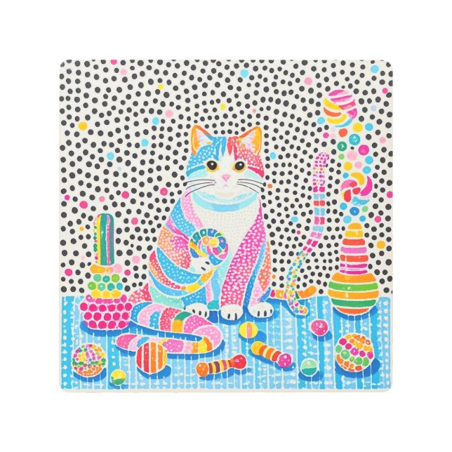 Impresión En Metal Pastel Dreams Soft Wall Art (Anverso)