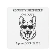Pastor Alemán Seguridad M Signo - Nombre de Perro