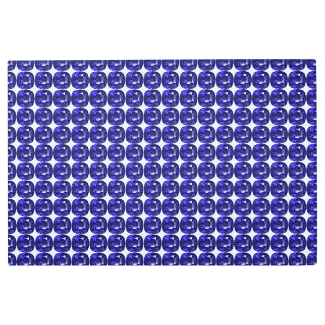 Impresión En Metal Patrón azul (Anverso)