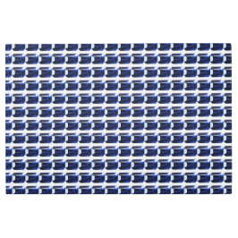 Impresión En Metal Patrón azul