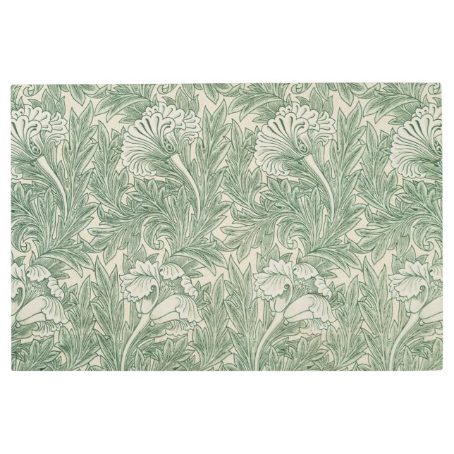 Impresión En Metal Patrón de flores, William Morris (Anverso)