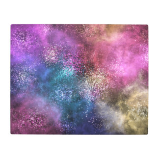 Impresión En Metal Patrón de galaxia colorido