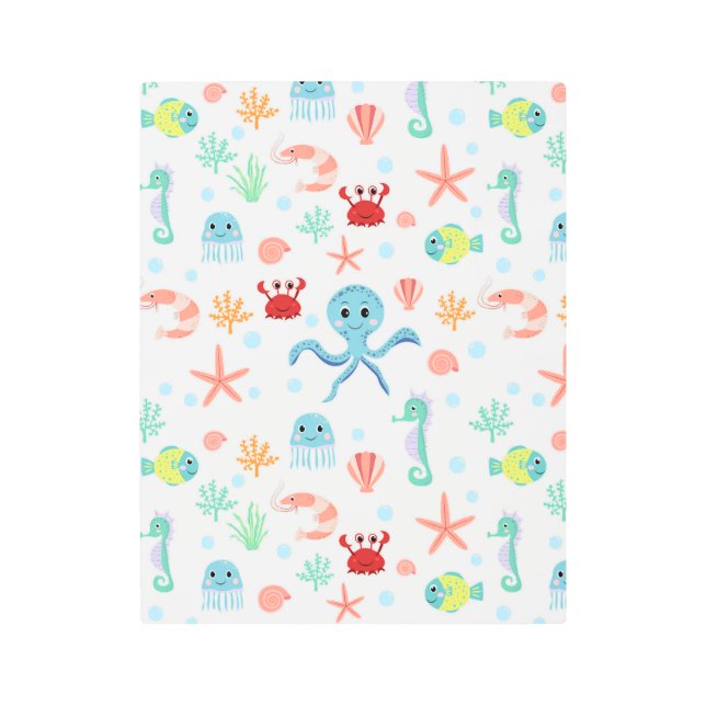 Impresión En Metal patrón de Sea World (Anverso)