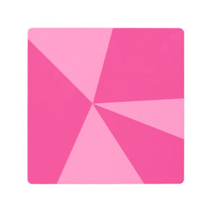 Impresión En Metal Patrón geométrico de triángulos