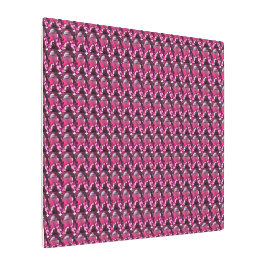 Impresión En Metal Patrón púrpura