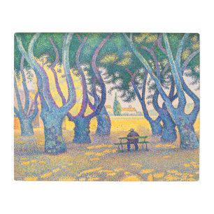 Impresión En Metal Paul Signac - Place des Lices, Saint-Tropez