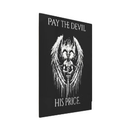 Impresión En Metal Pay the Devil His Price