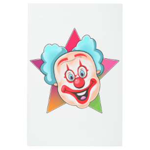 Impresión En Metal Payaso