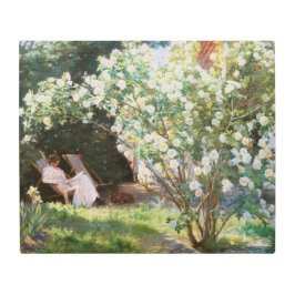 Impresión En Metal Peder Severin Kroyer - Rosas